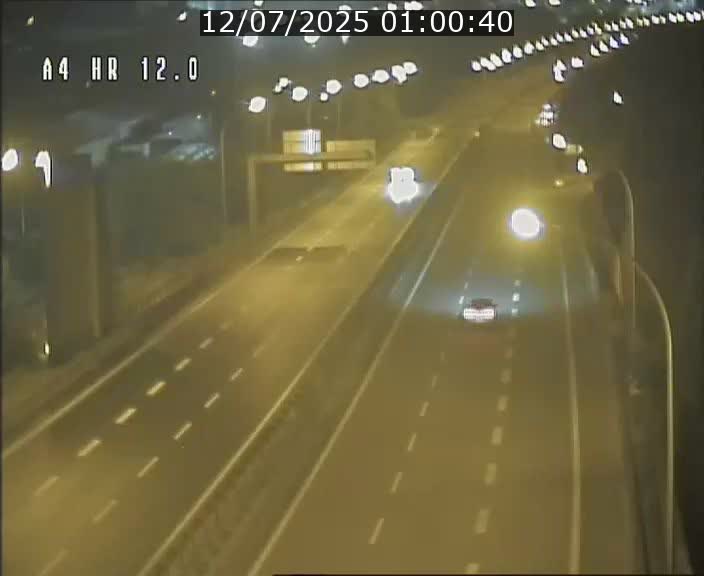 Traffic live webcam Luxembourg Jonction Foetz - A4 - BK 12.0 - direction Esch sur Alzette