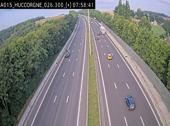Webcam autoroute Belgique - Viaduc de Huccorgne - E42 