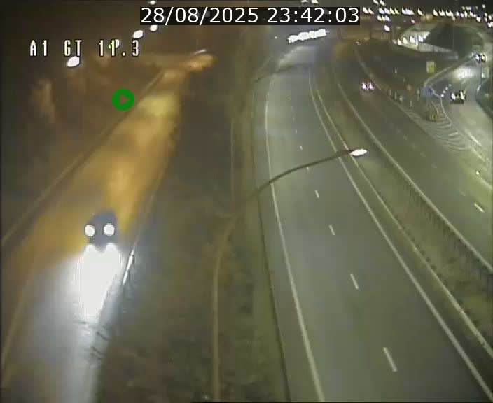 Traffic live webcam Luxembourg Senningerberg - A1 direction Allemagne - BK 11.3