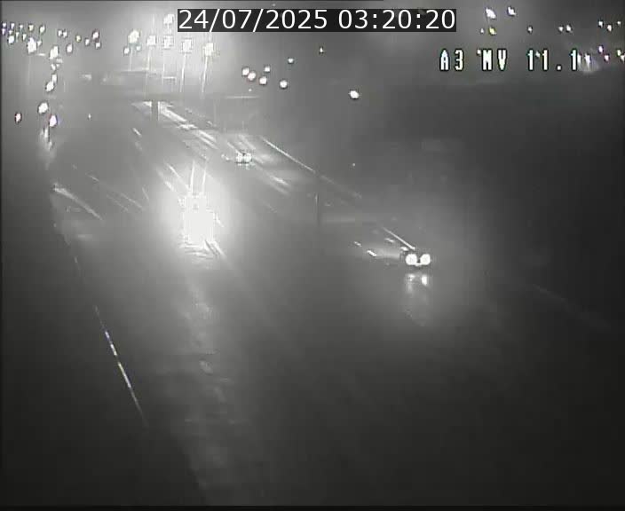 Traffic live webcam Luxembourg Croix de Bettembourg A3 - BK 11.1 - direction Luxembourg-ville