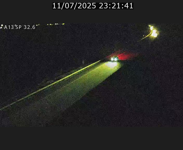 Webcam info trafic A13 à hauteur de Mondorf-les-bains. Vue orientée vers Altwies