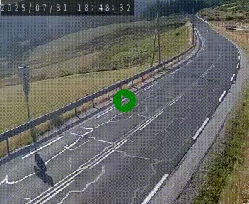 Webcam routière au niveau du col de la Chavade en Ardèche, sur la N102 à 1266 mètres d'altitude