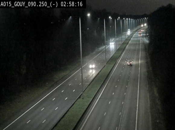 Webcam autoroute Belgique - Gouy-lez-piéton - E42 - BK 90.3