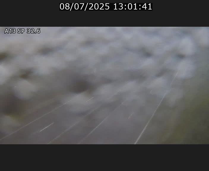 Webcam info trafic A13 à hauteur de Mondorf-les-bains. Vue orientée vers Altwies