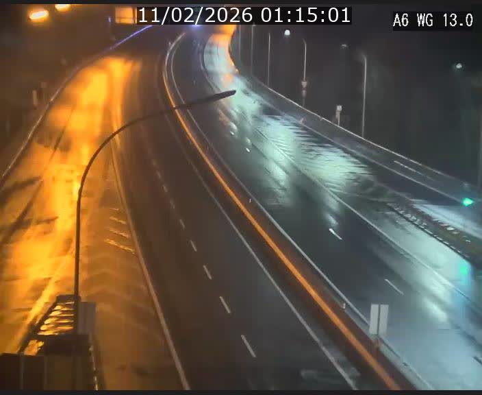 Traffic live webcam Luxembourg Mamer - A6 - BK 13 - direction Luxembourg/France/Allemagne