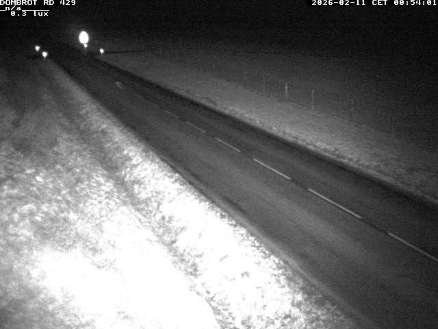 Webcam à Dombrot-le-Sec dans le département des Vosges sur la D429 à 407 mètres d'altitude