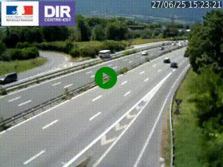 Caméra routière à hauteur de la sortie 15 Chambéry-centre au PK 4,103 en direction d'Albertville