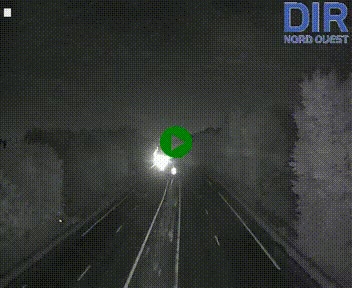 Webcam sur le périphérique de Caen (N814) à l'est de la ville, à Mondeville hauteur de la sortie 2, Presqu'île-Rives de l'Orne, au bout de l'autoroute A13