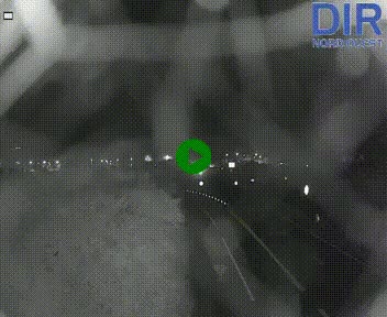 Webcam au début de l'A84 sur le périphérique Ouest de Caen (N814) à hauteur de la sortie 9, Porte de Bretagne