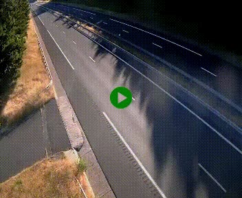 Caméra autoroute A75 à hauteur du col des Issartets en direction de Montpellier