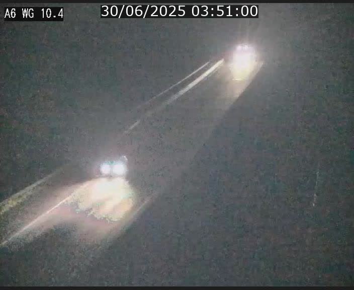 Traffic live webcam Luxembourg Mamer - A6 - BK 10.4 - direction Luxembourg/France/Allemagne