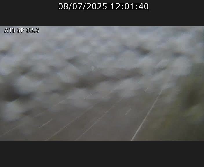 Webcam info trafic A13 à hauteur de Mondorf-les-bains. Vue orientée vers Altwies