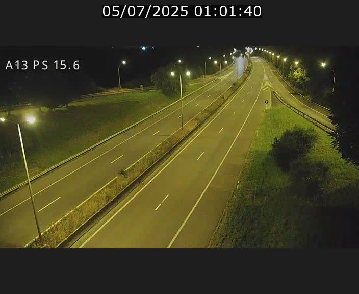 Traffic live webcam Luxembourg Kayl - A13 direction Dudelange - BK 15.6