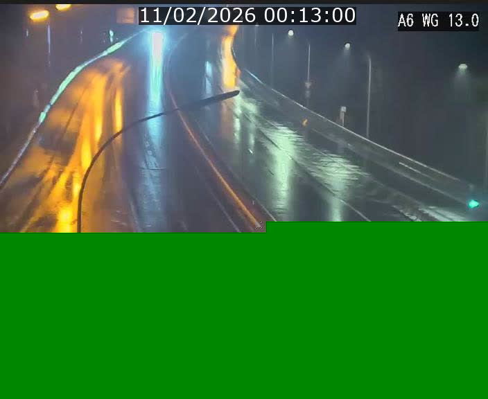 Traffic live webcam Luxembourg Mamer - A6 - BK 13 - direction Luxembourg/France/Allemagne