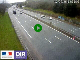 Webcam routière à Saint-Etienne-Terrenoire sur la RN88 avant la jonction entre l'A72 et le Boulevard Périphérique de Saint-Etienne