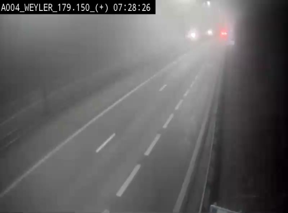 Webcam juste après la sortie 31 Arlon qui permet de rejoindre l'E411 depuis la N82
