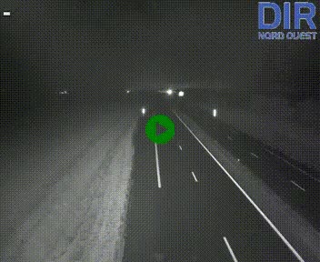 Webcam sur A84 à hauteur de l'échangeur de Poilley avec la N175, au sud d'Avranches