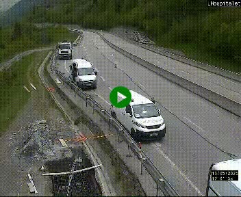 Webcam L'Hospitalet-près-l'Andorre sur N20, en direction d'Andorre