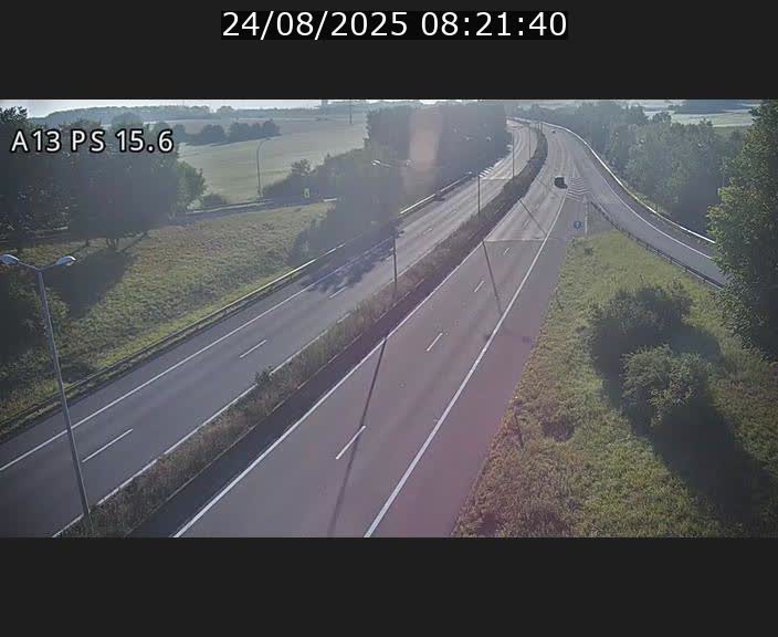 Traffic live webcam Luxembourg Kayl - A13 direction Dudelange - BK 15.6