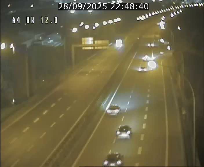 Traffic live webcam Luxembourg Jonction Foetz - A4 - BK 12.0 - direction Esch sur Alzette