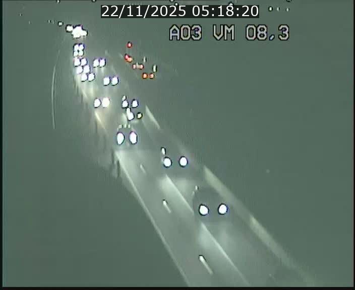 Traffic live webcam Luxembourg Bettembourg - A3 - BK 8.3 - direction France