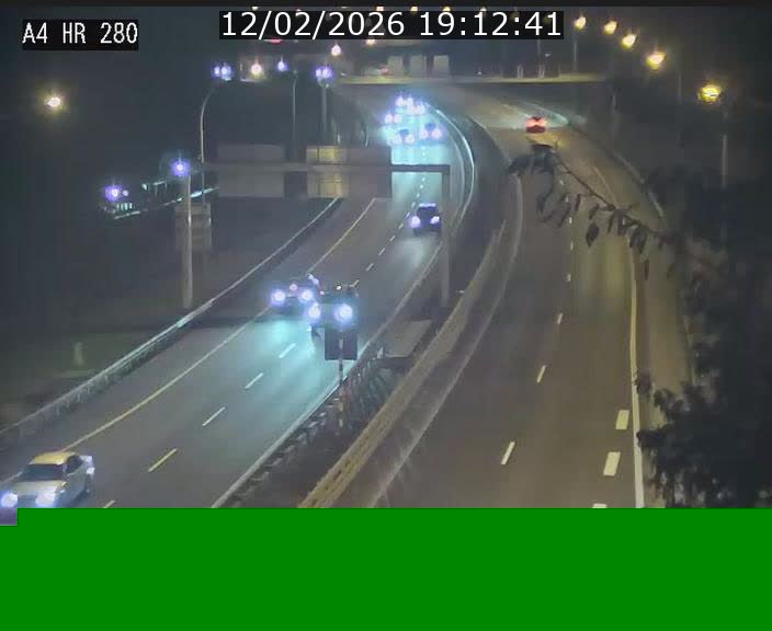 Webcam traffic A4 Luxembourg - BK 0.2 - P+R Bouillon (direction Luxembourg)