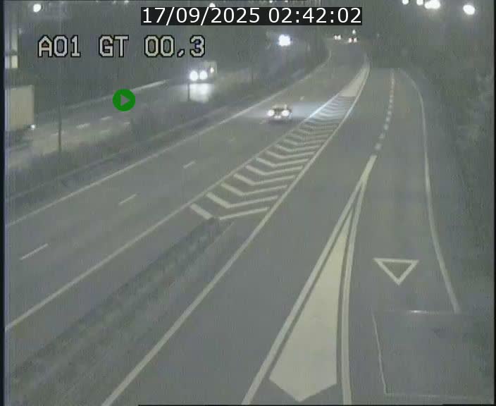 Traffic live webcam Luxembourg Croix de Gasperich - A1 direction Kirchberg - BK 0.3