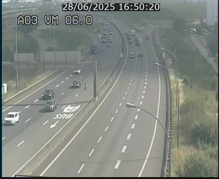 Traffic live webcam Luxembourg Aire de Berchem - A3 - BK 6 - direction France