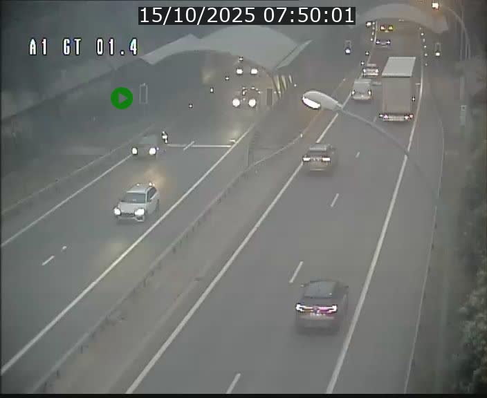 Traffic live webcam Luxembourg Hesperange - A1 direction Kirchberg - BK 1.4