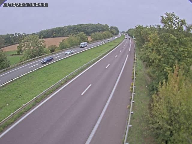 Caméra autoroute France - A31, Fey direction Metz