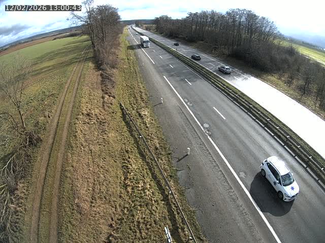 Caméra autoroute France - A30, Havange direction Metz