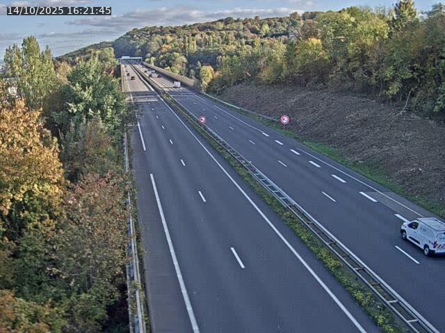 Caméra autoroute France - A30, Hayange direction Metz