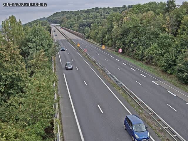 Caméra autoroute France - A30, Hayange direction Metz