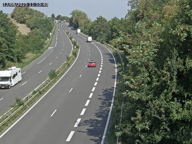 Caméra autoroute France - A33, Rosières direction Lunéville