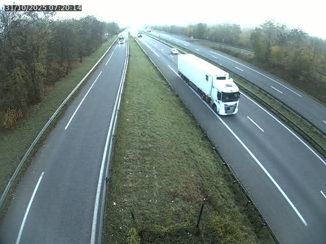 Caméra autoroute France - A31, Velaine-en-Haye direction Nancy