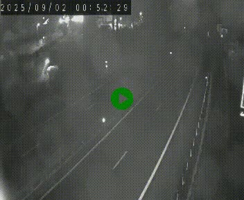 Caméra autoroute A75 à hauteur du col du rocher blanc en direction de Montpellier