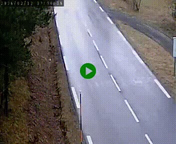 Caméra routière France - N102, au niveau du col de Montmirat à Saint-Etienne-du-Valdonnez à 1039 mètres d'altitude