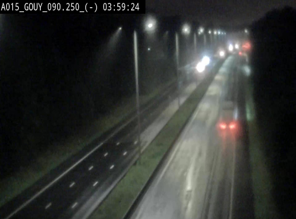 Webcam autoroute Belgique - Gouy-lez-piéton - E42 - BK 90.3