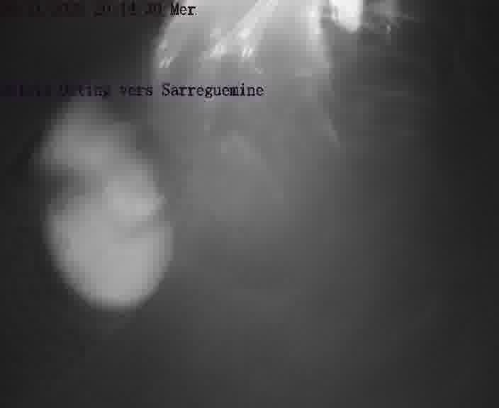Webcam installée le long de D31bis (France) à Oeting, pointée vers Sarreguemines, utile pour suivre précisément les conditions de trafic.