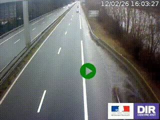 Webcam sur la nationale N90 à Gilly-sur-Isère, en direction et à proximité d'Albertville