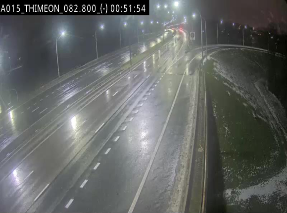 Caméra trafic Belgique - Thiméon - E42, jonction avec A54 (E420) direction La Louvière/Charleroi - BK 82.82