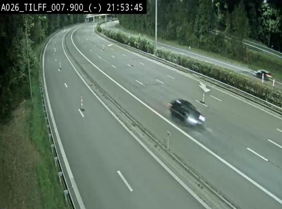 Webcam autoroute A26/E25 à Esneux, en Belgique en direction Luxembourg - BK 7.9