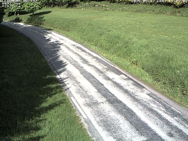 Webcam à Allarmont dans les Vosges, sur la RD392
