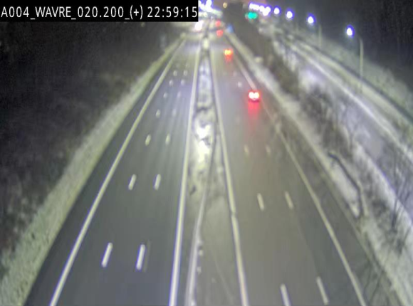 Webcam @ Wavre-sud KP 19.6, A4/E411