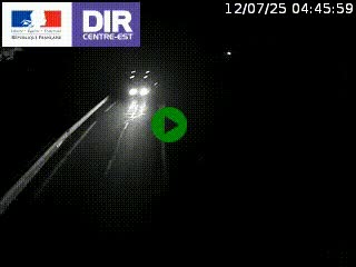 Caméra sur la Nationale 90 (N90) à La Léchère, en direction et à proximité d'Albertville