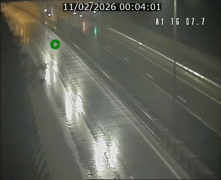 Traffic live webcam Luxembourg Kirchberg - A1 direction Luxembourg-ville - BK 7.7