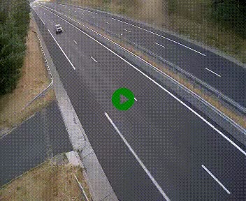 Caméra autoroute A75 à hauteur du col des Issartets en direction de Montpellier
