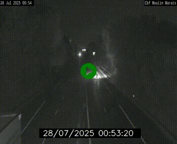 Webcam sur le périphérique de Nantes (N844) entre la Porte de Saint-Luce et la Porte d'Anjou, à l'est de la ville