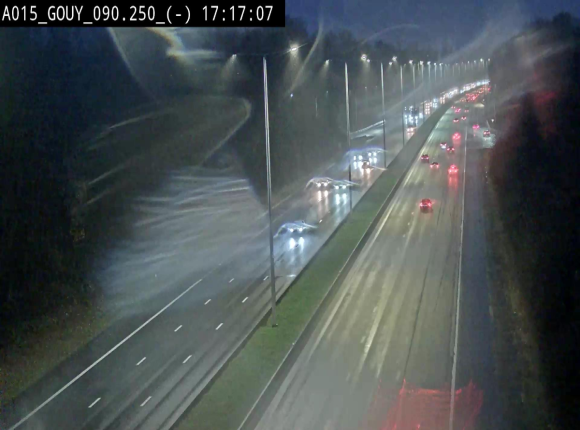 Webcam autoroute Belgique - Gouy-lez-piéton - E42 - BK 90.3