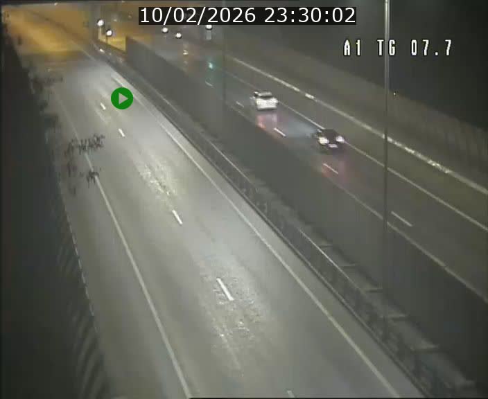 Traffic live webcam Luxembourg Kirchberg - A1 direction Luxembourg-ville - BK 7.7